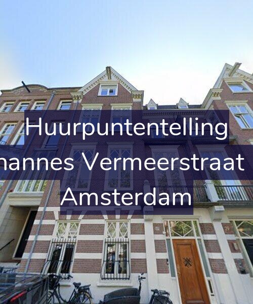 Foto gevel Huurpuntentelling voor Johannes Vermeerstraat 27, Amsterdam