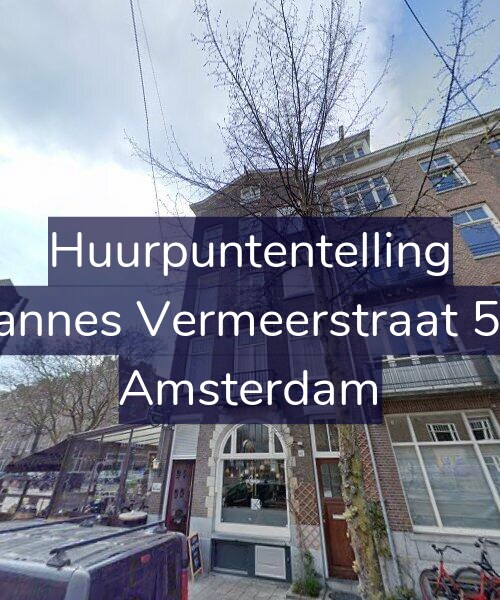 Foto gevel Huurpuntentelling voor Johannes Vermeerstraat 52-1, Amsterdam