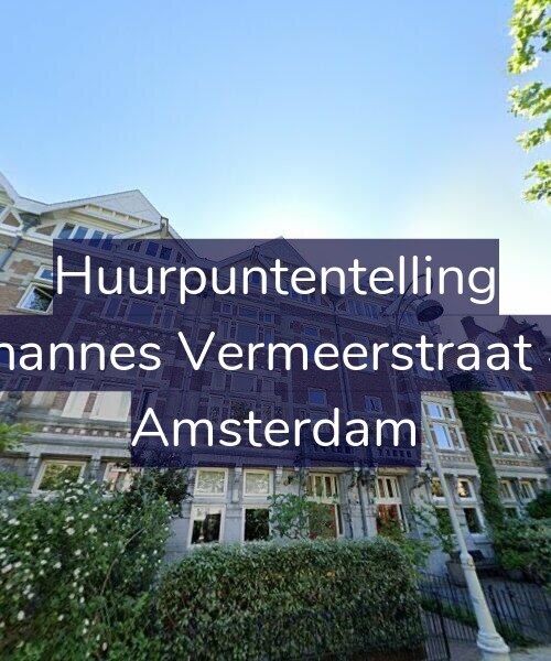 Foto gevel Huurpuntentelling voor Johannes Vermeerstraat 41, Amsterdam