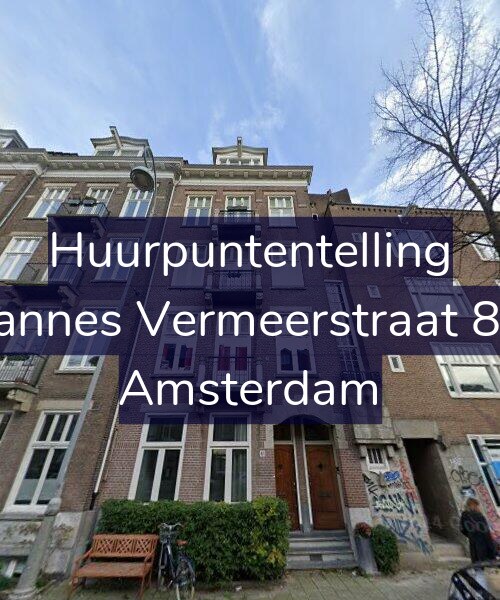 Foto gevel Huurpuntentelling voor Johannes Vermeerstraat 81-2, Amsterdam