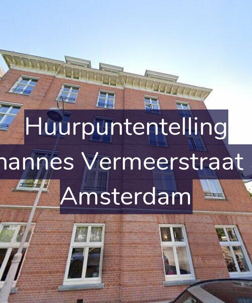 Foto gevel Huurpuntentelling voor Johannes Vermeerstraat 31, Amsterdam