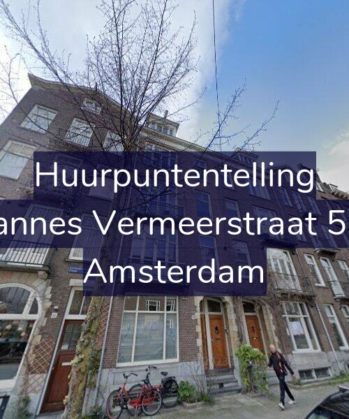Foto gevel Huurpuntentelling voor Johannes Vermeerstraat 50-H, Amsterdam