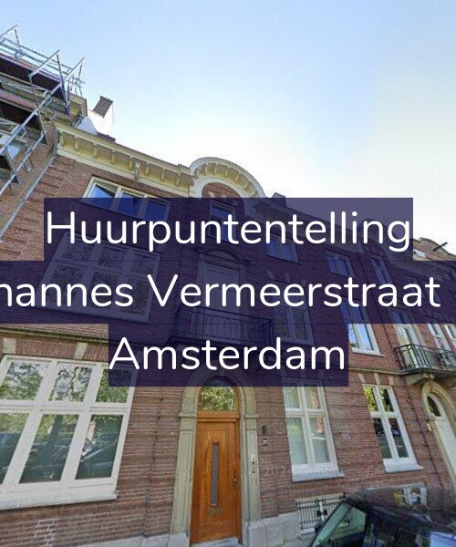 Foto gevel Huurpuntentelling voor Johannes Vermeerstraat 21, Amsterdam