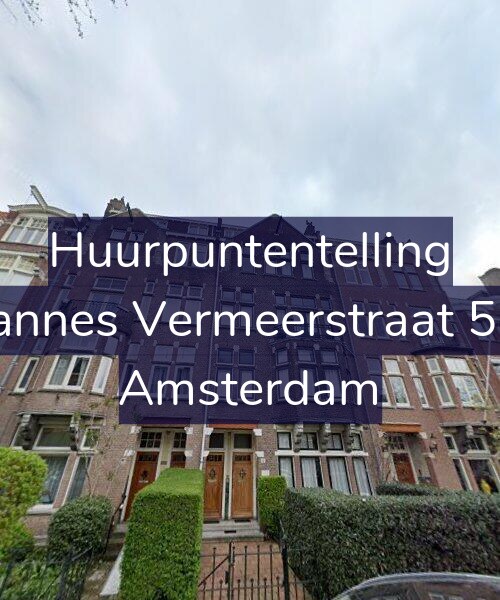 Foto gevel Huurpuntentelling voor Johannes Vermeerstraat 51-H, Amsterdam