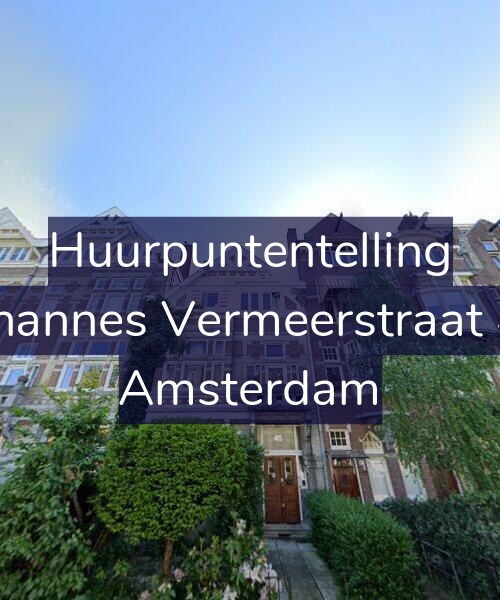 Foto gevel Huurpuntentelling voor Johannes Vermeerstraat 45, Amsterdam