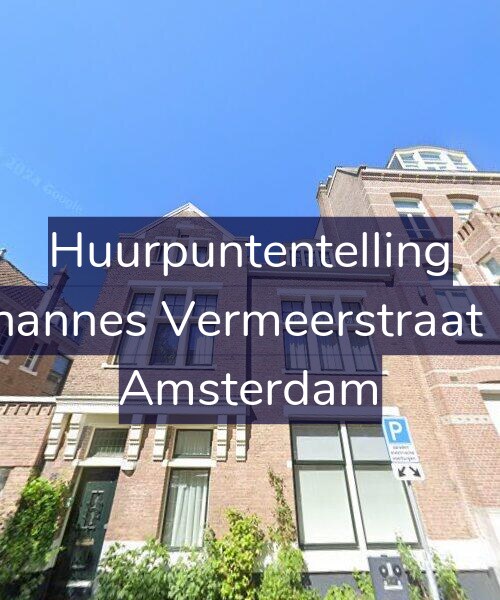 Foto gevel Huurpuntentelling voor Johannes Vermeerstraat 26, Amsterdam