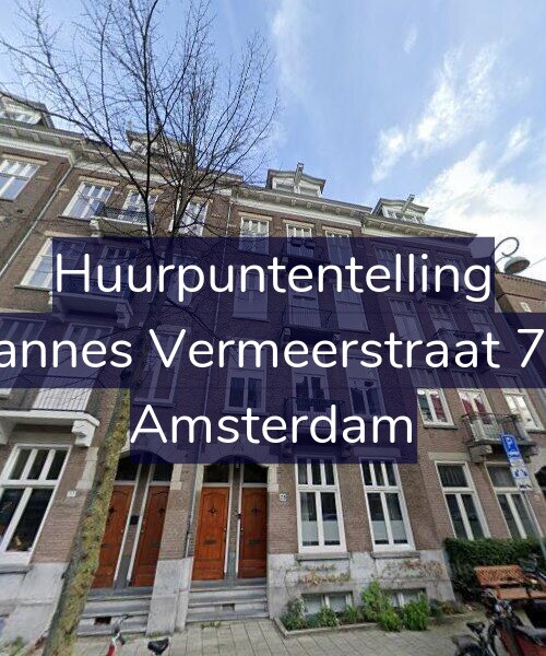 Foto gevel Huurpuntentelling voor Johannes Vermeerstraat 79-1, Amsterdam