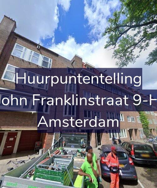 Foto gevel Huurpuntentelling voor John Franklinstraat 9-H, Amsterdam