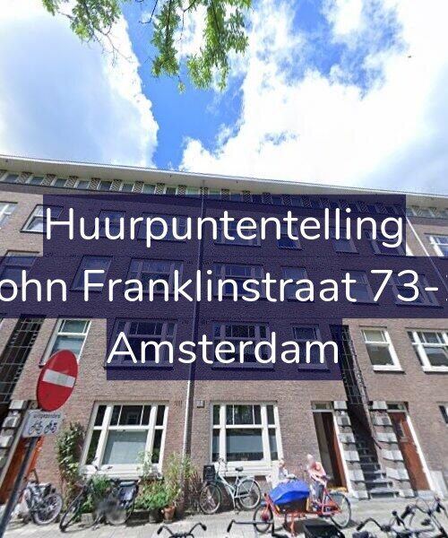 Foto gevel Huurpuntentelling voor John Franklinstraat 73-1, Amsterdam