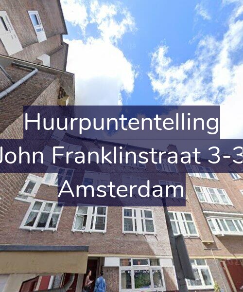 Foto gevel Huurpuntentelling voor John Franklinstraat 3-3, Amsterdam