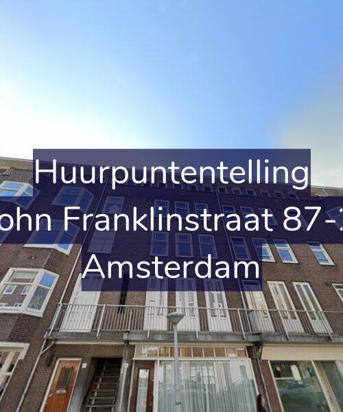 Foto gevel Huurpuntentelling voor John Franklinstraat 87-2, Amsterdam
