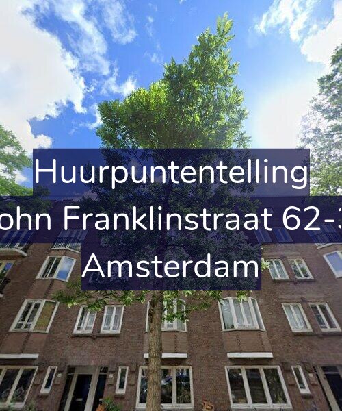Foto gevel Huurpuntentelling voor John Franklinstraat 62-3, Amsterdam