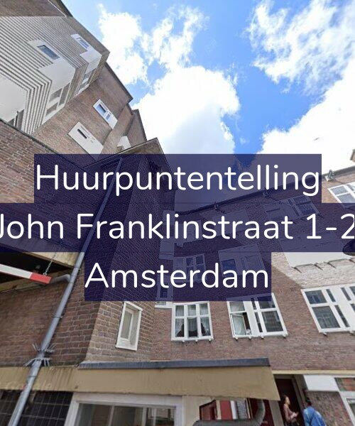 Foto gevel Huurpuntentelling voor John Franklinstraat 1-2, Amsterdam