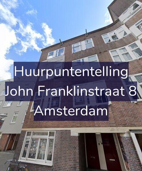 Foto gevel Huurpuntentelling voor John Franklinstraat 8, Amsterdam