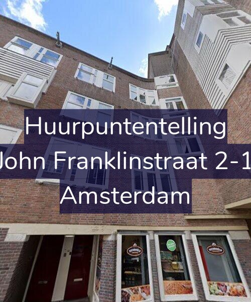 Foto gevel Huurpuntentelling voor John Franklinstraat 2-1, Amsterdam