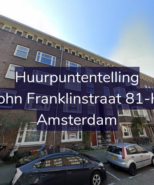Foto gevel Huurpuntentelling voor John Franklinstraat 81-H, Amsterdam