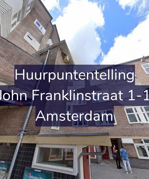 Foto gevel Huurpuntentelling voor John Franklinstraat 1-1, Amsterdam