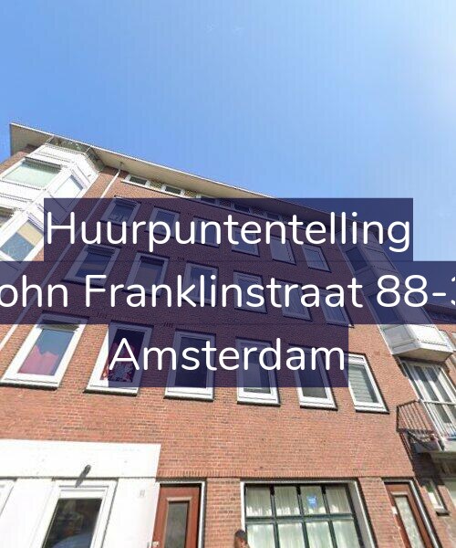 Foto gevel Huurpuntentelling voor John Franklinstraat 88-3, Amsterdam