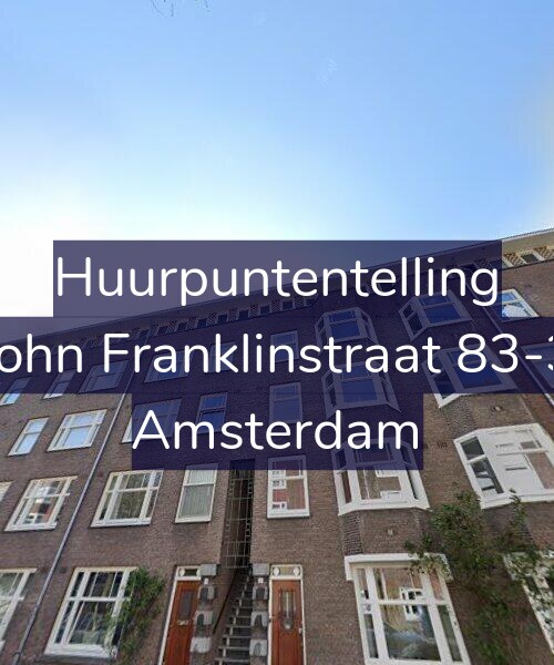 Foto gevel Huurpuntentelling voor John Franklinstraat 83-3, Amsterdam