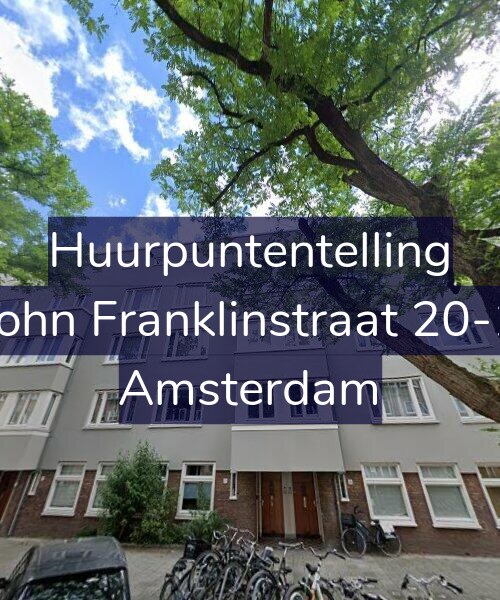 Foto gevel Huurpuntentelling voor John Franklinstraat 20-1, Amsterdam