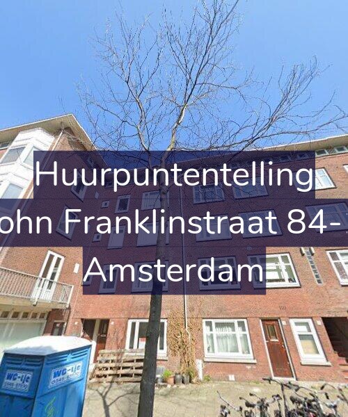 Foto gevel Huurpuntentelling voor John Franklinstraat 84-1, Amsterdam
