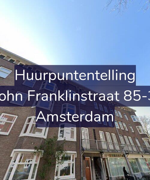 Foto gevel Huurpuntentelling voor John Franklinstraat 85-3, Amsterdam