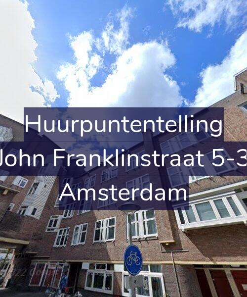 Foto gevel Huurpuntentelling voor John Franklinstraat 5-3, Amsterdam
