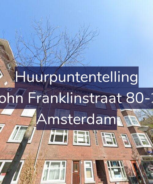 Foto gevel Huurpuntentelling voor John Franklinstraat 80-2, Amsterdam