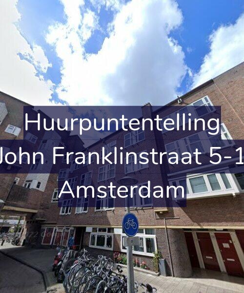 Foto gevel Huurpuntentelling voor John Franklinstraat 5-1, Amsterdam