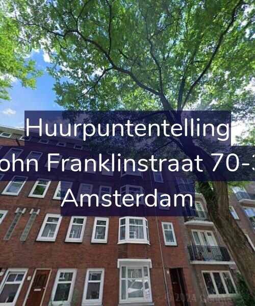 Foto gevel Huurpuntentelling voor John Franklinstraat 70-3, Amsterdam