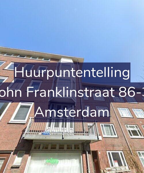 Foto gevel Huurpuntentelling voor John Franklinstraat 86-3, Amsterdam