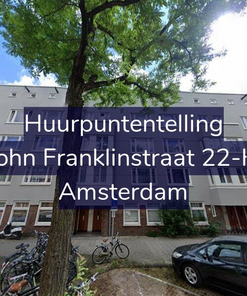 Foto gevel Huurpuntentelling voor John Franklinstraat 22-H, Amsterdam