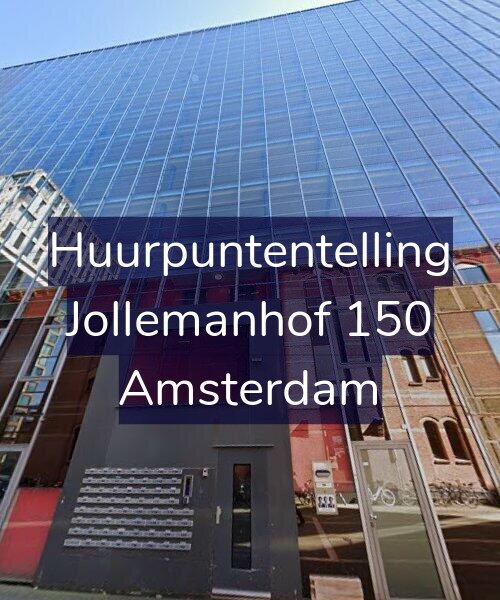 Foto gevel Huurpuntentelling voor Jollemanhof 150, Amsterdam