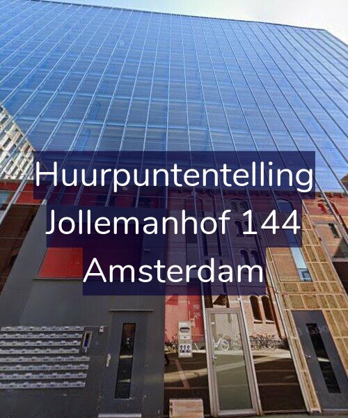 Foto gevel Huurpuntentelling voor Jollemanhof 144, Amsterdam