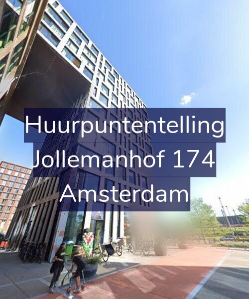 Foto gevel Huurpuntentelling voor Jollemanhof 174, Amsterdam