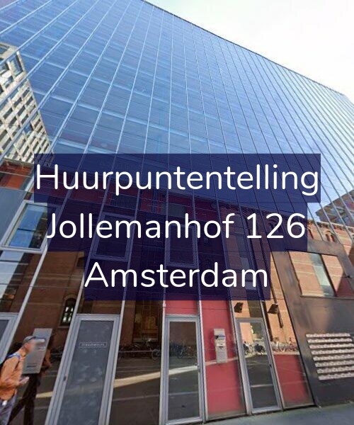 Foto gevel Huurpuntentelling voor Jollemanhof 126, Amsterdam
