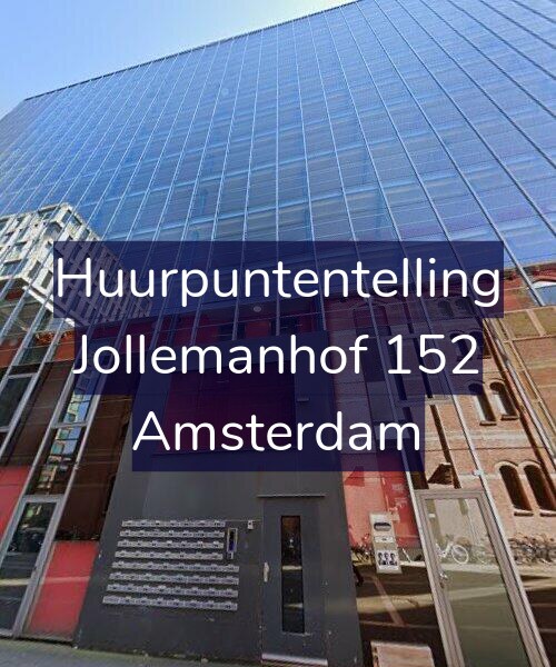 Foto gevel Huurpuntentelling voor Jollemanhof 152, Amsterdam