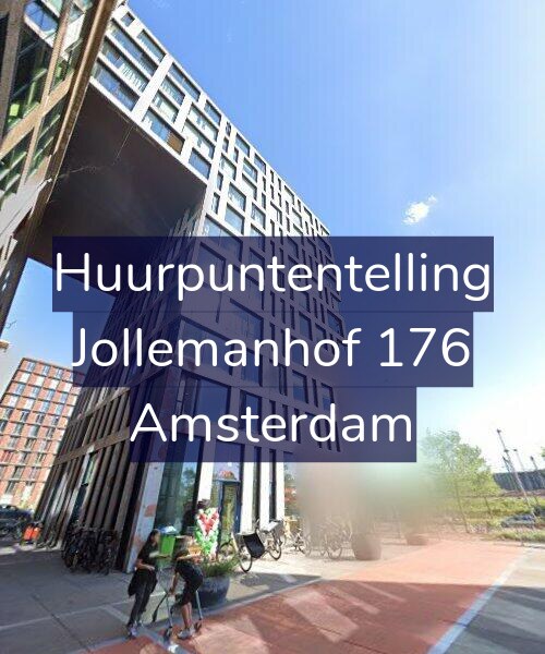 Foto gevel Huurpuntentelling voor Jollemanhof 176, Amsterdam