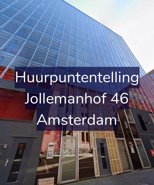 Foto gevel Huurpuntentelling voor Jollemanhof 46, Amsterdam