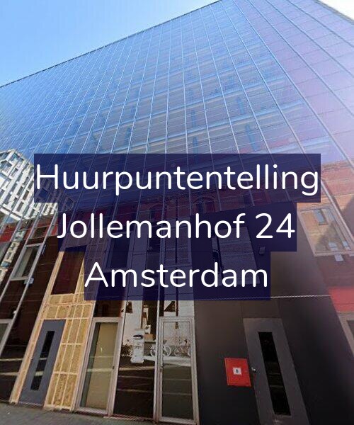 Foto gevel Huurpuntentelling voor Jollemanhof 24, Amsterdam