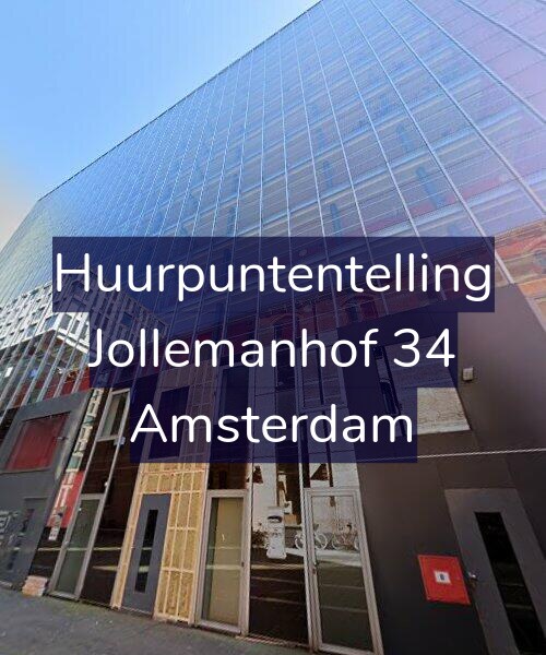 Foto gevel Huurpuntentelling voor Jollemanhof 34, Amsterdam