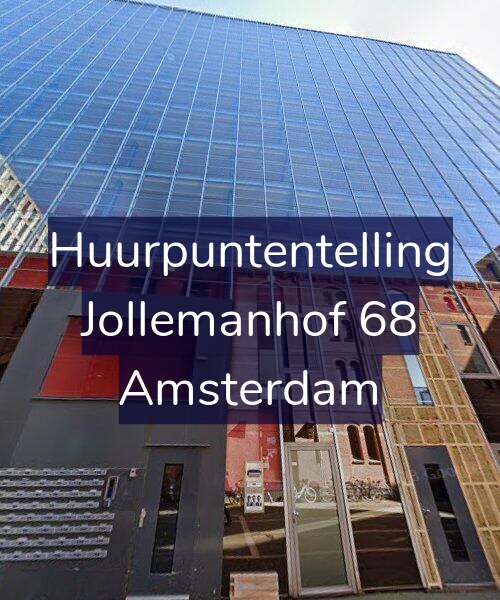 Foto gevel Huurpuntentelling voor Jollemanhof 68, Amsterdam
