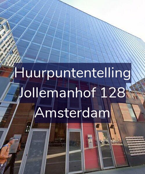 Foto gevel Huurpuntentelling voor Jollemanhof 128, Amsterdam