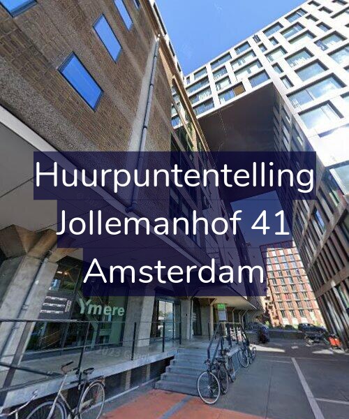 Foto gevel Huurpuntentelling voor Jollemanhof 41, Amsterdam