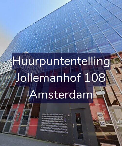 Foto gevel Huurpuntentelling voor Jollemanhof 108, Amsterdam
