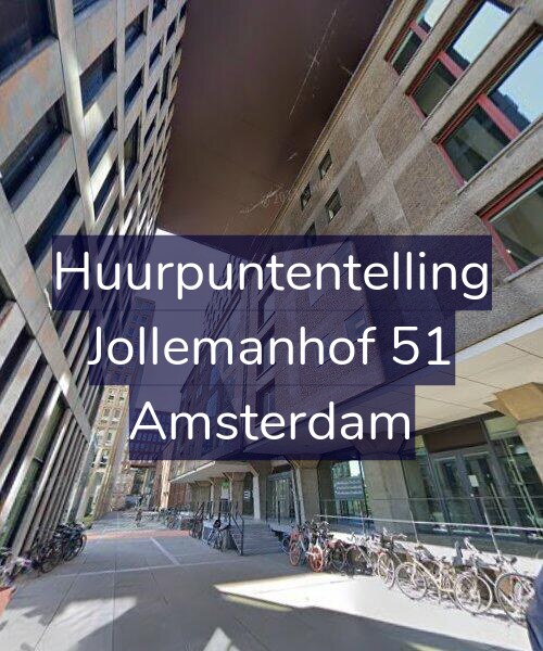 Foto gevel Huurpuntentelling voor Jollemanhof 51, Amsterdam