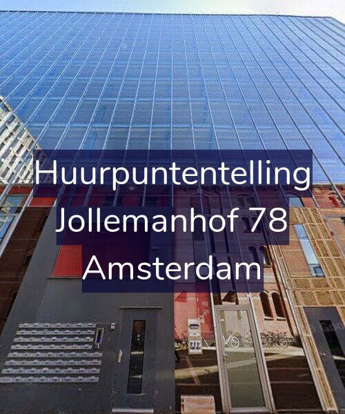 Foto gevel Huurpuntentelling voor Jollemanhof 78, Amsterdam
