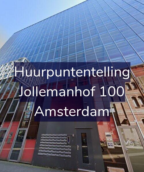 Foto gevel Huurpuntentelling voor Jollemanhof 100, Amsterdam