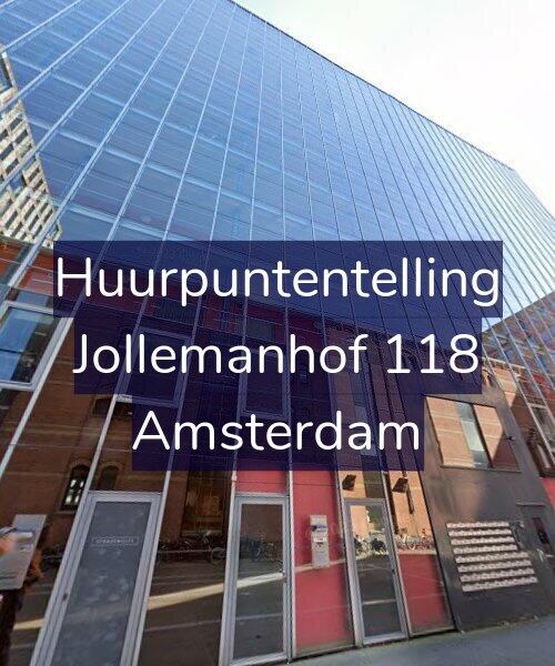 Foto gevel Huurpuntentelling voor Jollemanhof 118, Amsterdam