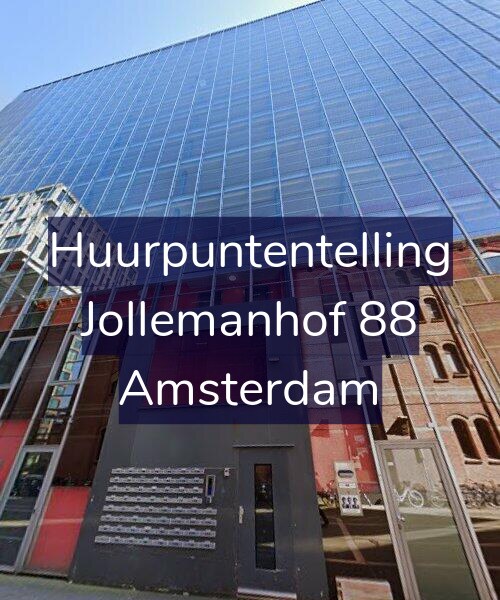 Foto gevel Huurpuntentelling voor Jollemanhof 88, Amsterdam